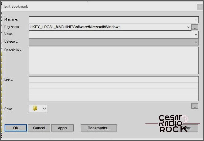 registry editor3