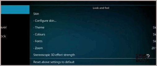 Kodi Zoom Settings
