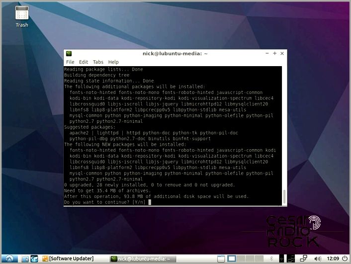 Lubuntu Install Kodi