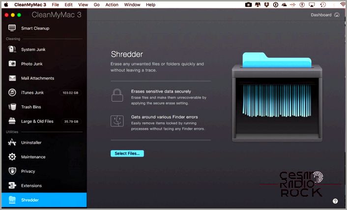 CleanMyMac 3 Shred