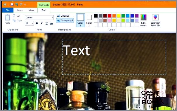 Learn to Enhance Your Text in MS Paint: Adding, Coloring, and Rotating