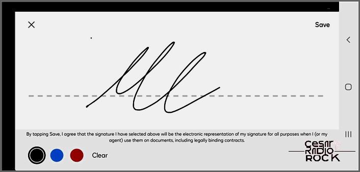 DocuSign Create Signature