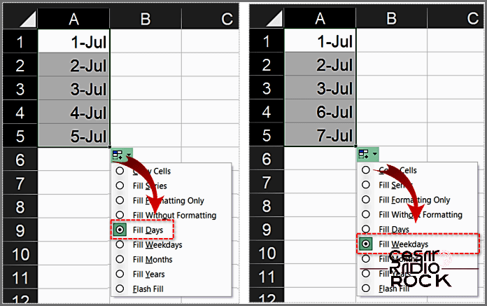 Automatically Adding the Date in Excel