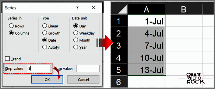 Automatically Adding the Date in Excel