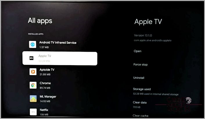 Google TV all apps