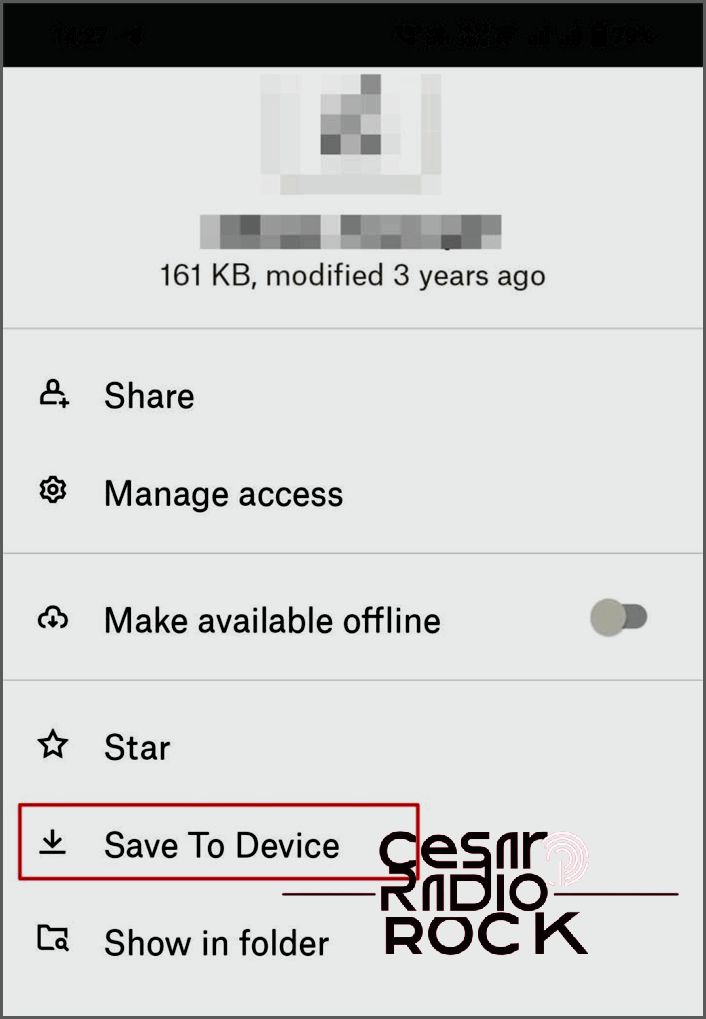 Save To Device Android Dropbox