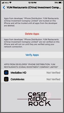 verify apps
