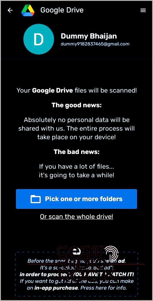 DeDuplicate Google Drive Permission