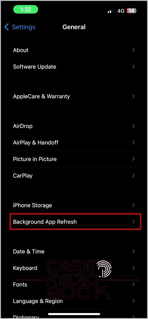 Background App Refresh on iPhone for WhatsApp Error Post