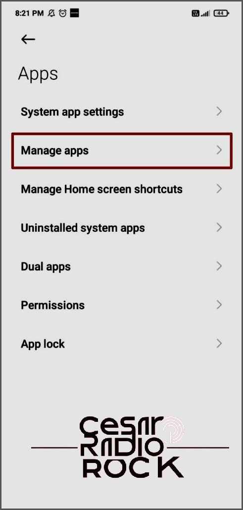 Manage App Settings in Android for WhatsApp Error Post