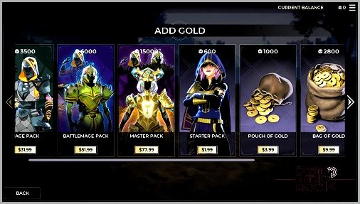 spellbreak gold