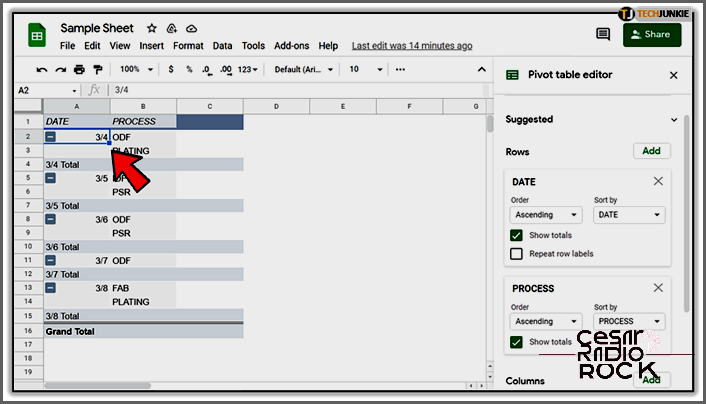 How to Group by Date in Google Sheets