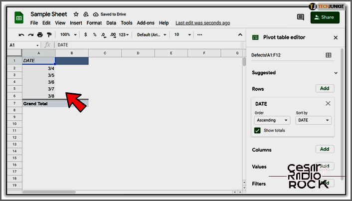 How to Group by Date in Google Sheets