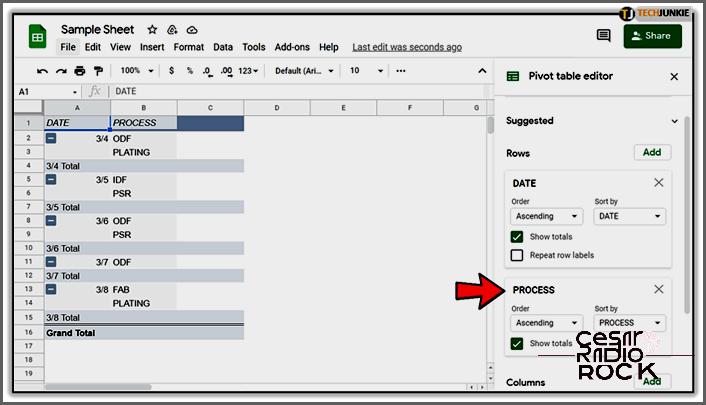 How to Group by Date in Google Sheets