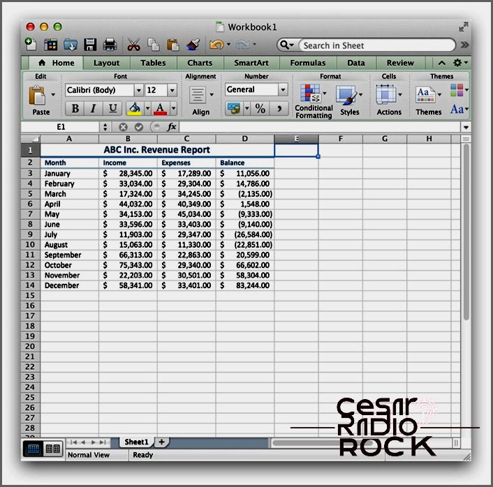 Hide Unused Cells Excel Mac