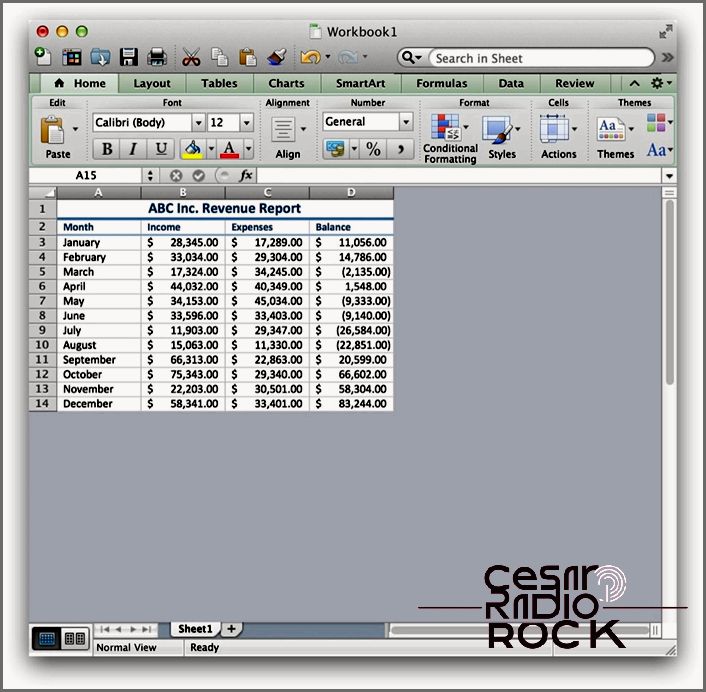 Hide Unused Cells Excel Mac