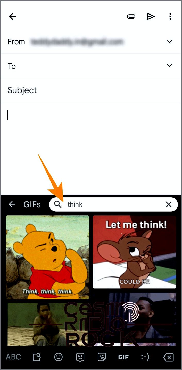 Gboard GIF finder