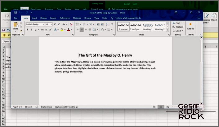 Excel Edit Document Object Edit