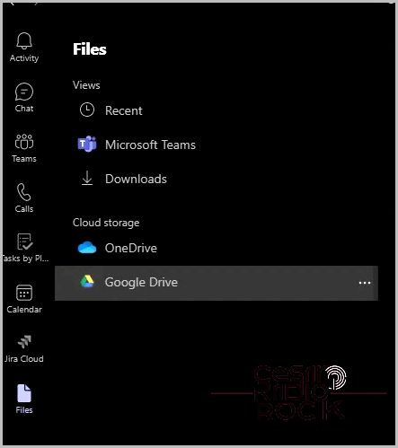 Microsoft Teams on Google Drive