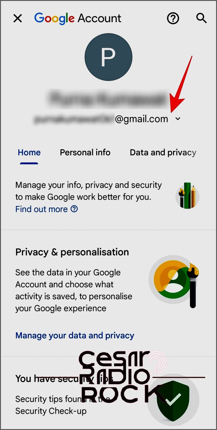 Google Account on Android