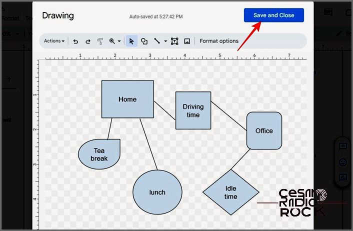 Save mind map